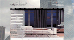 Desktop Screenshot of mynewapartment.com